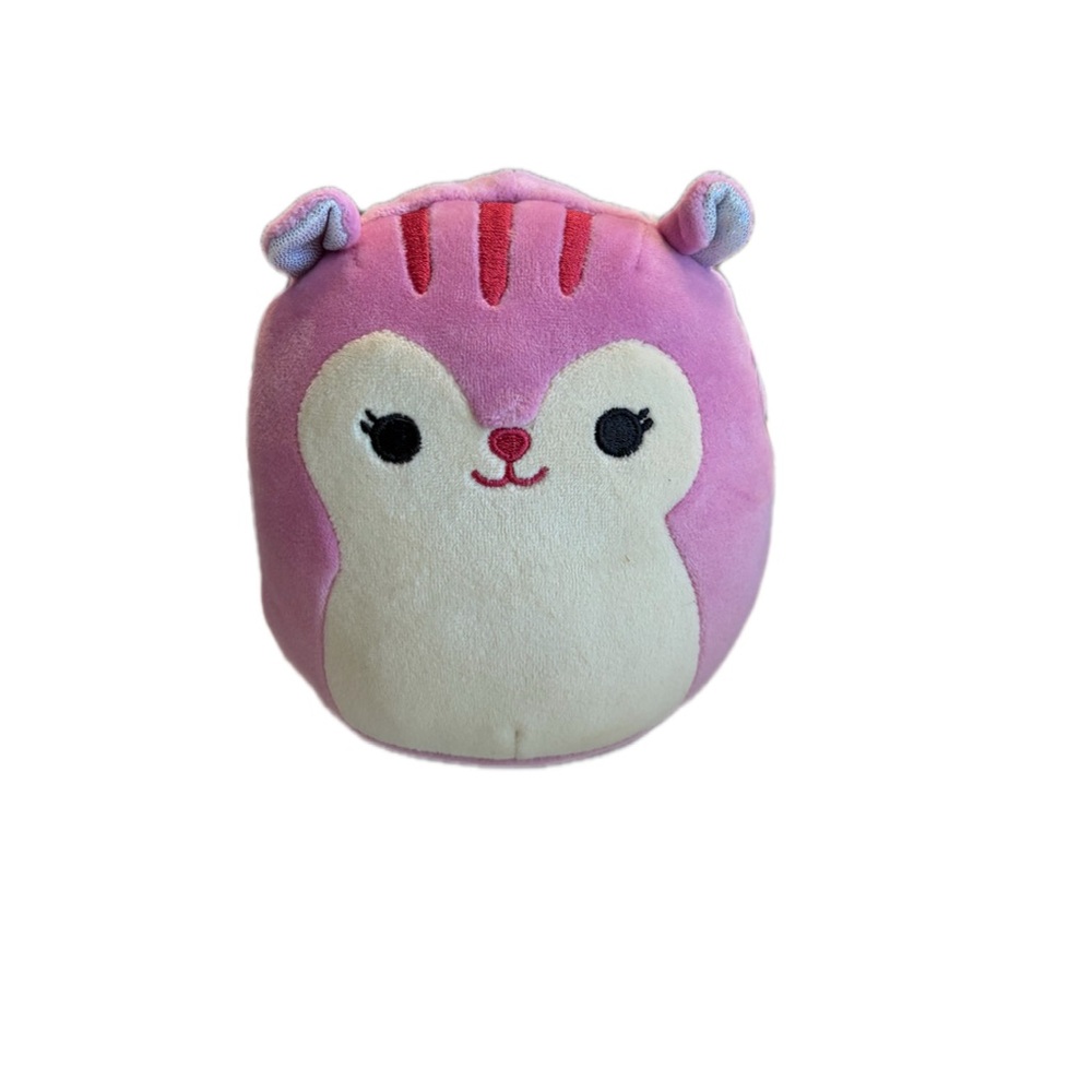 Squishmallows Pink and Cream Plush Toy